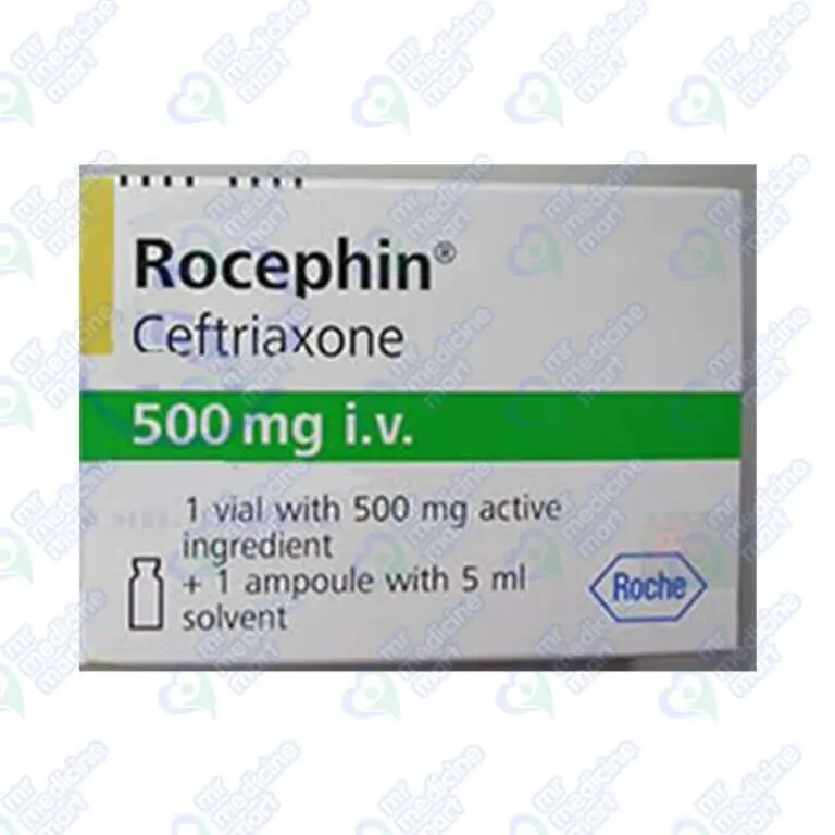Rocephin IV 500mg Injection 1 vial