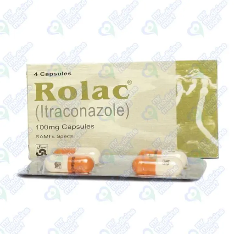 Rolac 100mg Capsule 4 'S