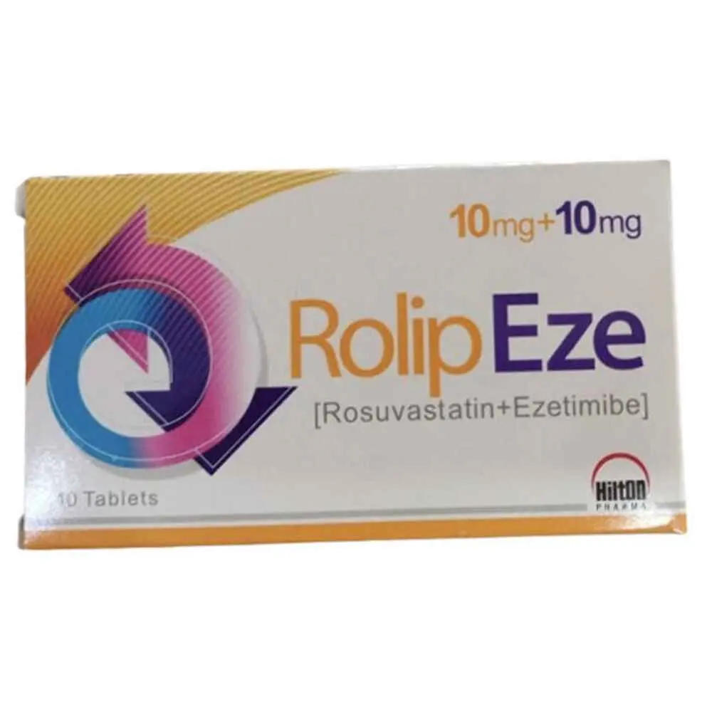Rolip Eze 10mg/10mg Tablet 10 'S