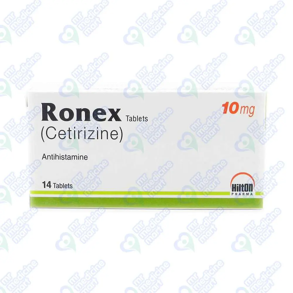 Ronex 10mg Tablet 14 'S