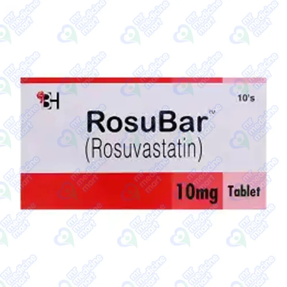 Rosubar 10mg Tablet 10 'S