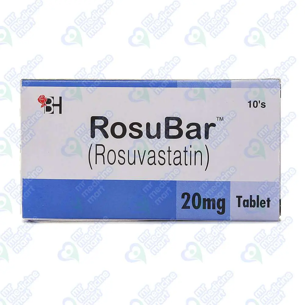 Rosubar 20mg Tablet 10 'S