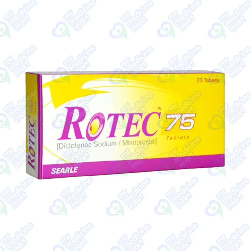 Rotec 75mg Tablet 10 'S
