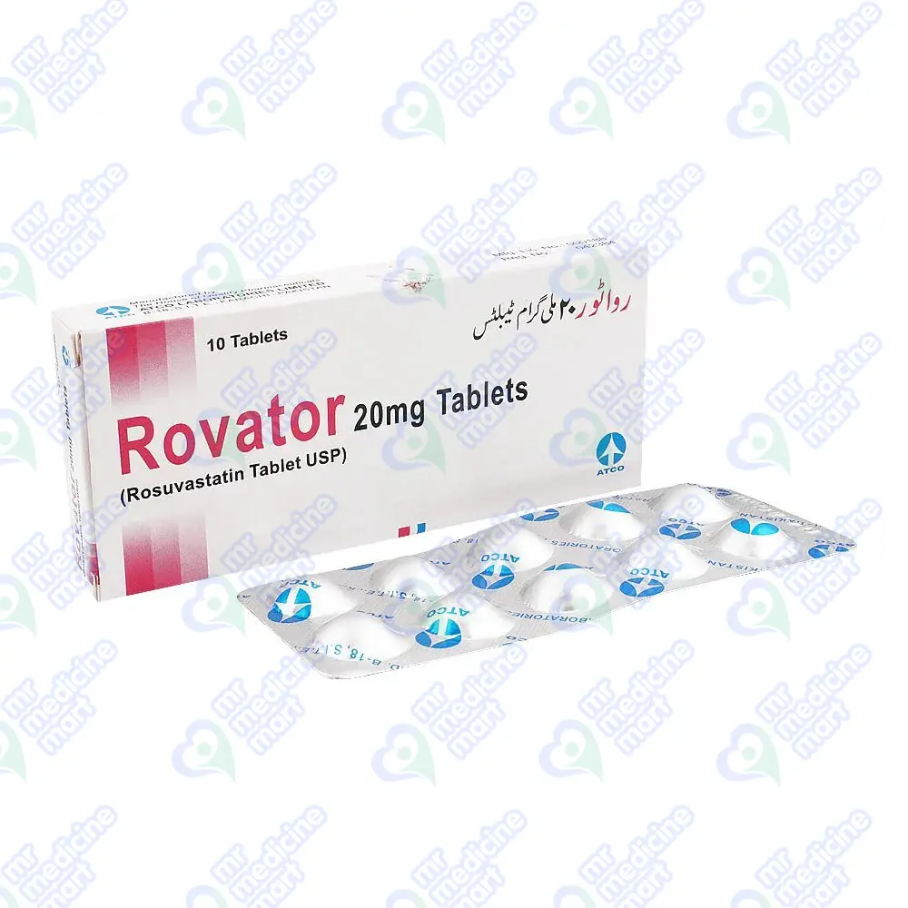 Rovator 20mg Tablet