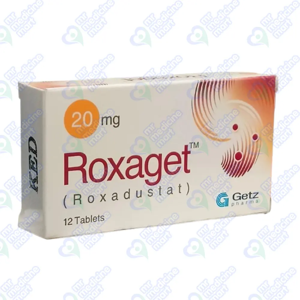 Roxaget 20mg Tablet 12's