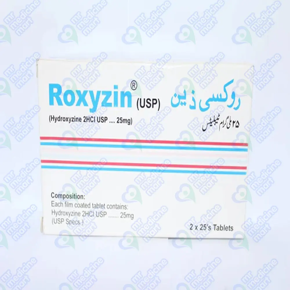 Roxyzin 25mg Tablet