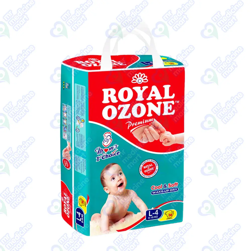 Royal Ozone 4 Large Diaper 50's