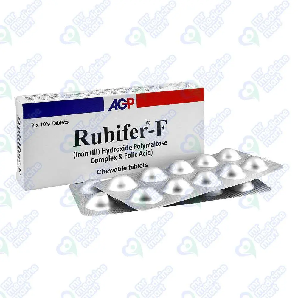 Rubifer F Chewable Tablets