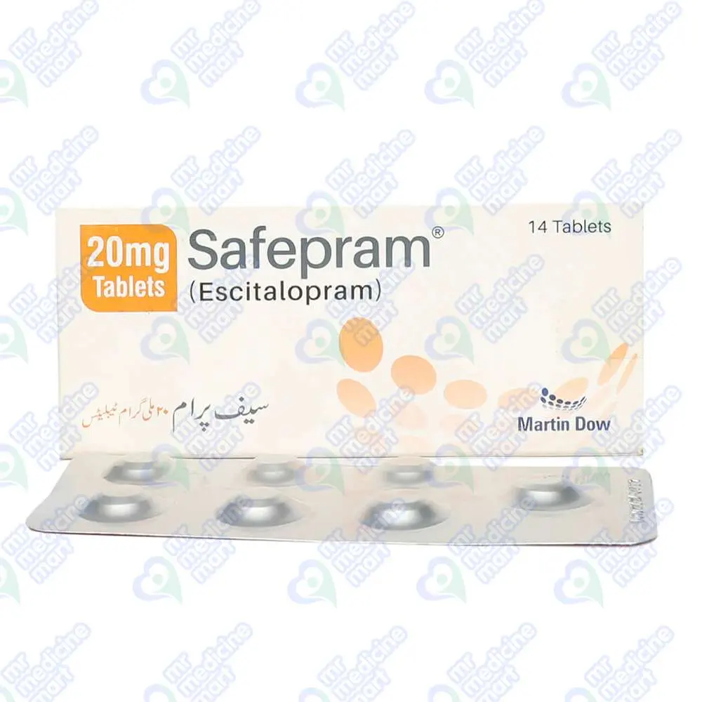 Safepram 20mg Tablet 7 'S