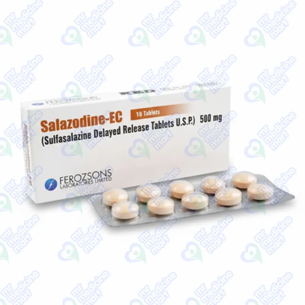 Salazodine EC 500mg Tablet