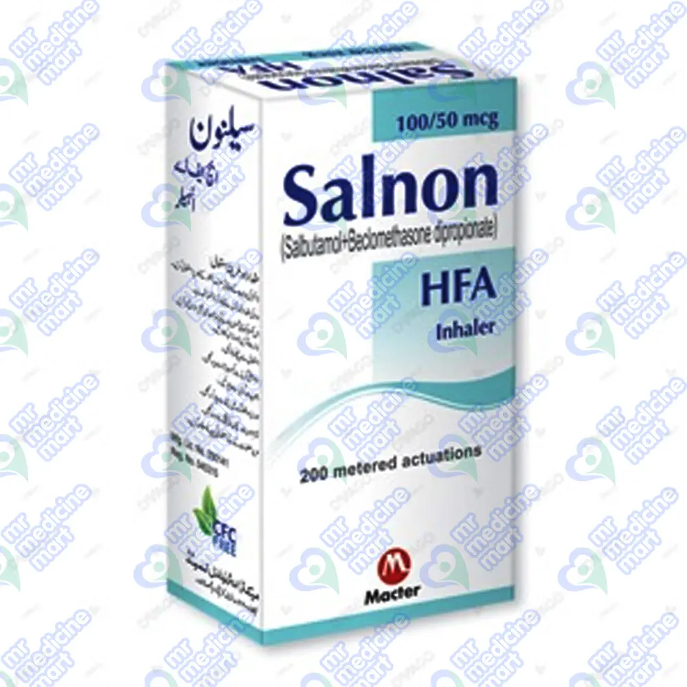 Salnon 100mg/50mg Inhaler 