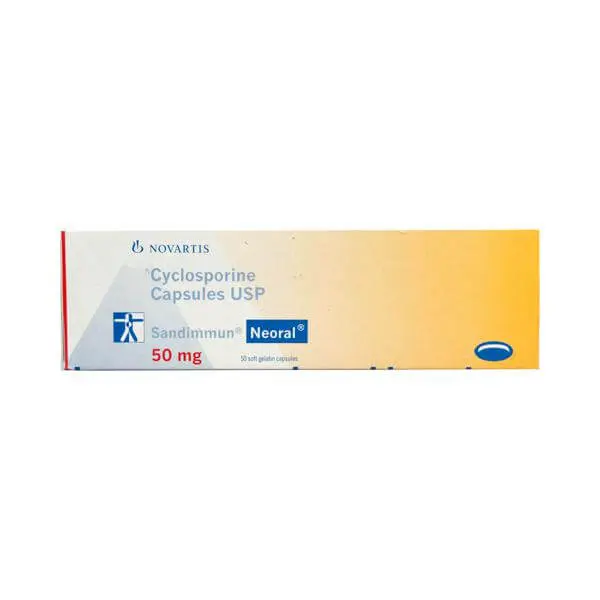 Sandimmun Neoral 50mg Capsule 50'S
