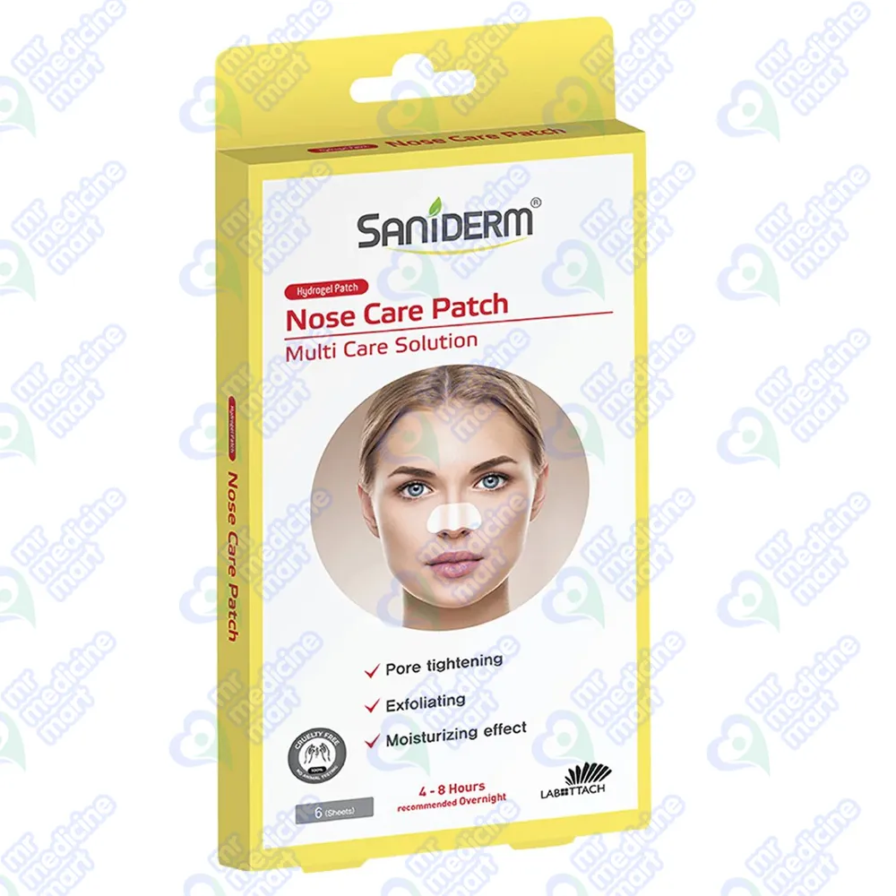 Saniderm Nose Care Patch, 6 Sheets
