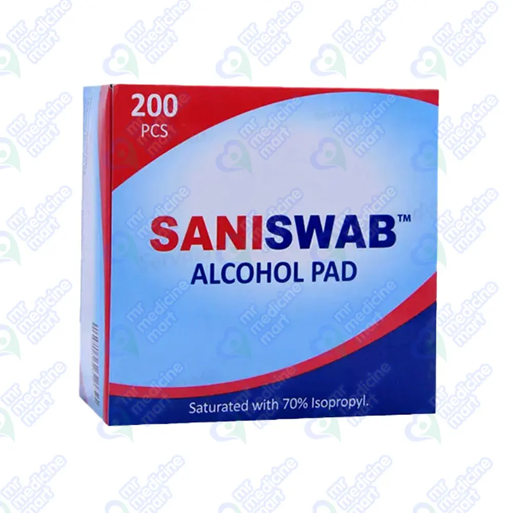 Saniswab Alcohol Pad 200pcs