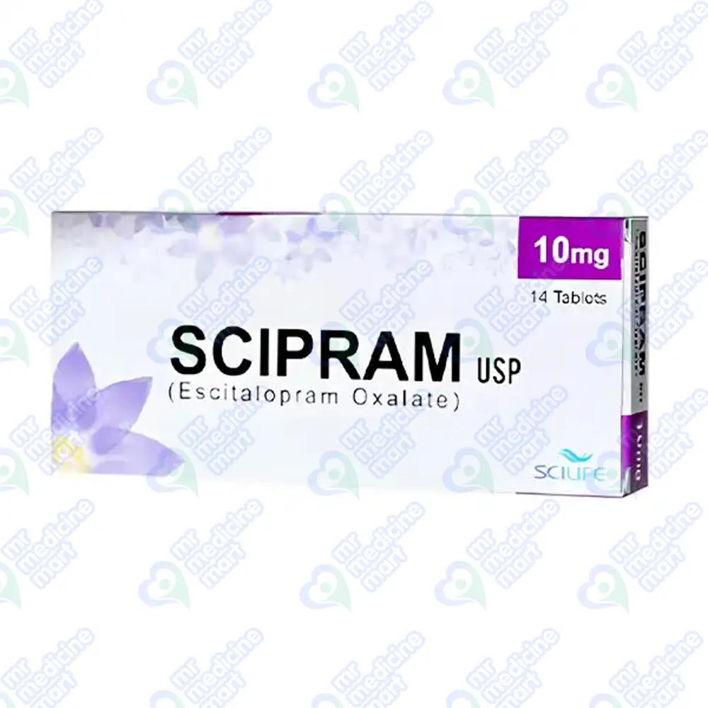 Scipram 10mg Tablet