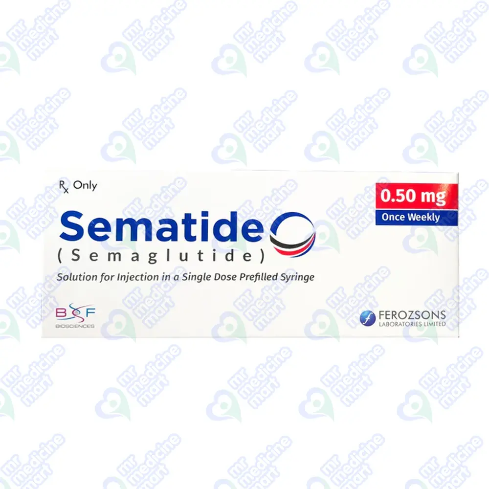 Buy Sematide 0.5mg Injection (Semaglutide) Price in Pakistan