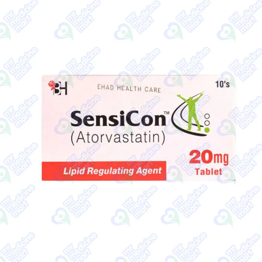 Sensicon 20mg Tablet 10 'S