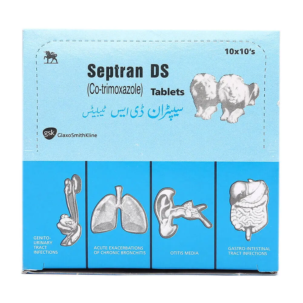 Septran DS 800mg/160mg Tablet