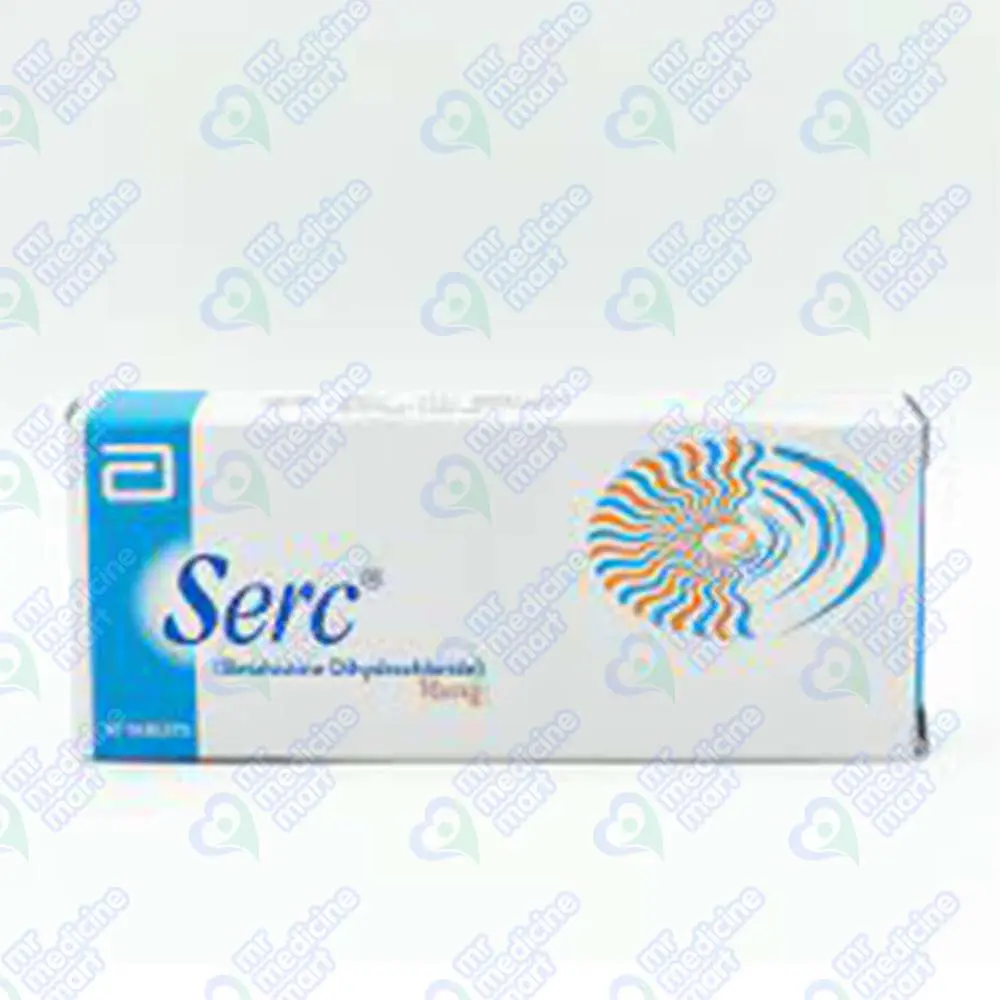 Serc 16mg Tablet 10 'S