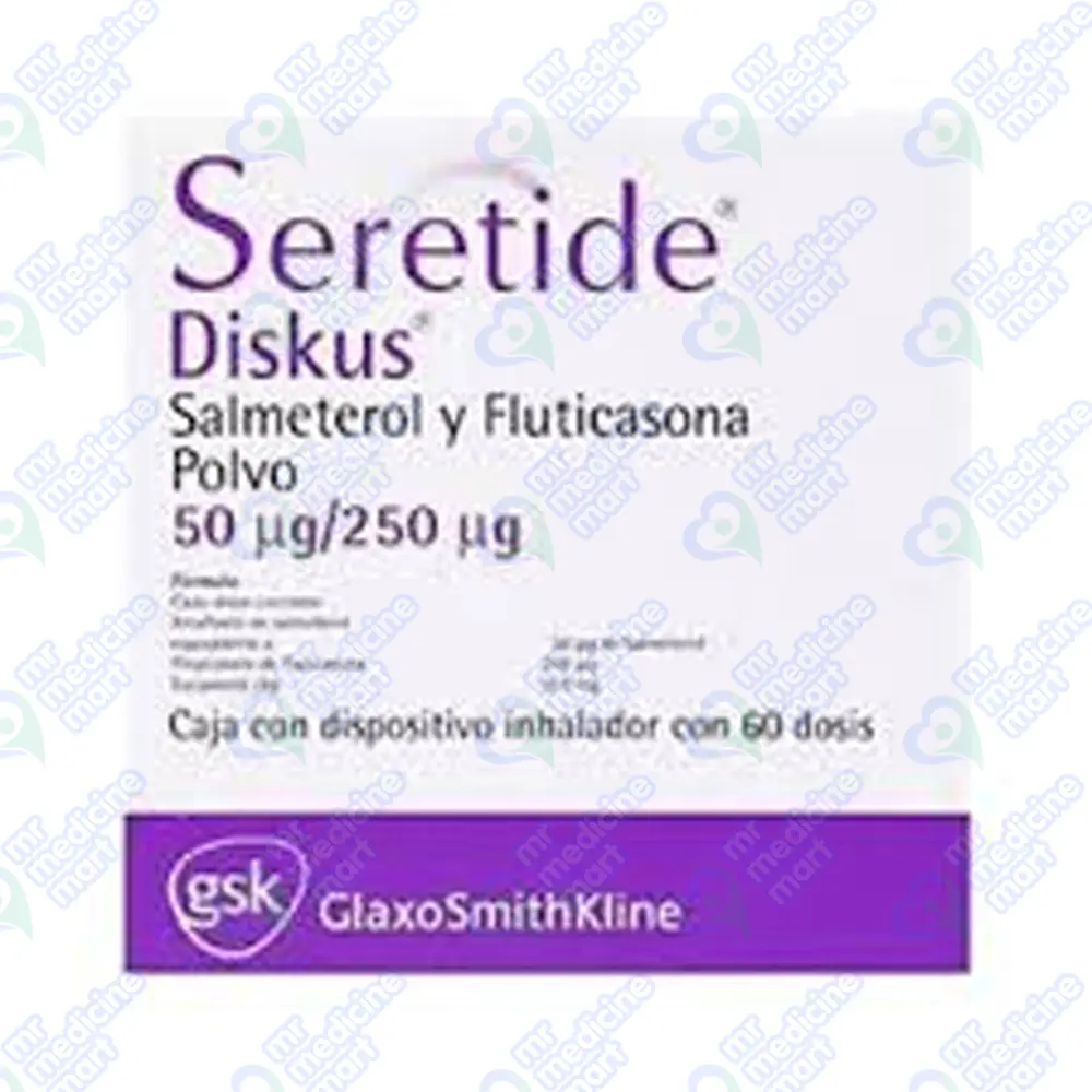 Seretide Diskus Evohaler 50/500mcg Spray