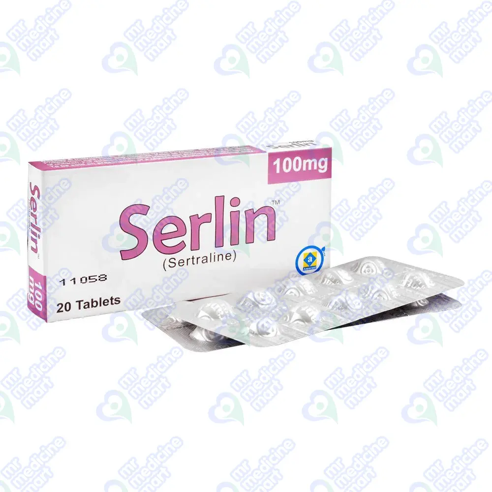 Serlin 100mg Tablet 10 'S