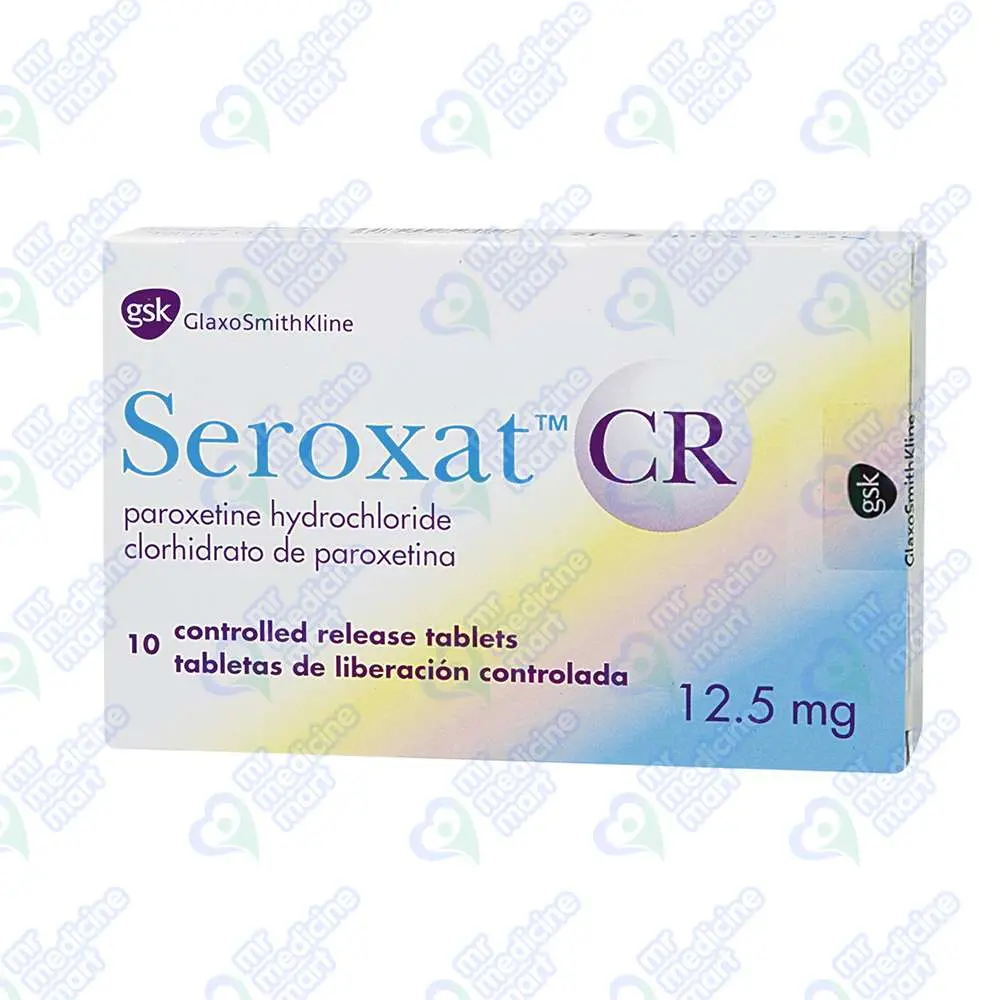 Seroxat CR 12.5mg Tablet 10 'S