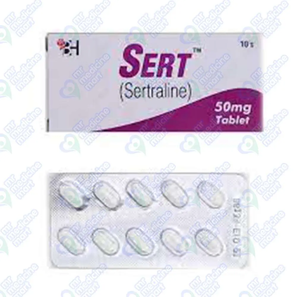 Sert 50mg Tablet 10 'S