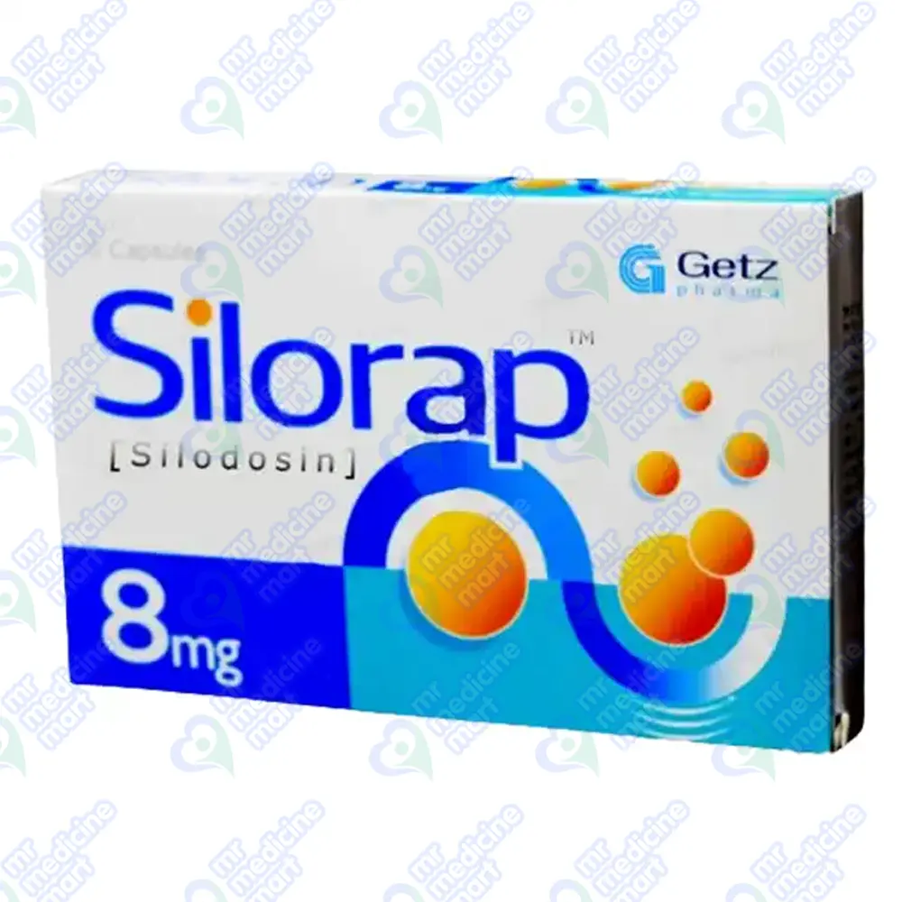 Silorap 8mg Capsule 10'S