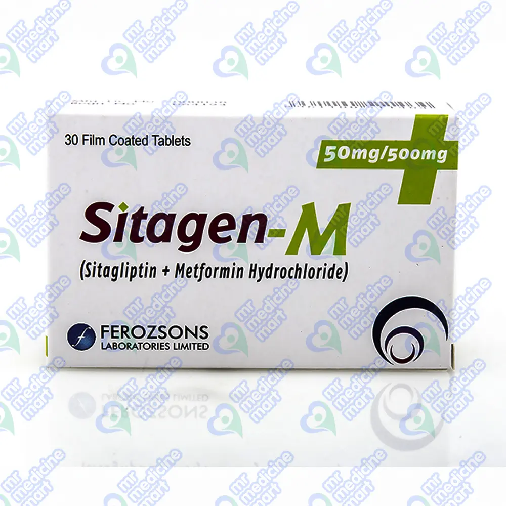 Sitagen-M Tab 50/500mg