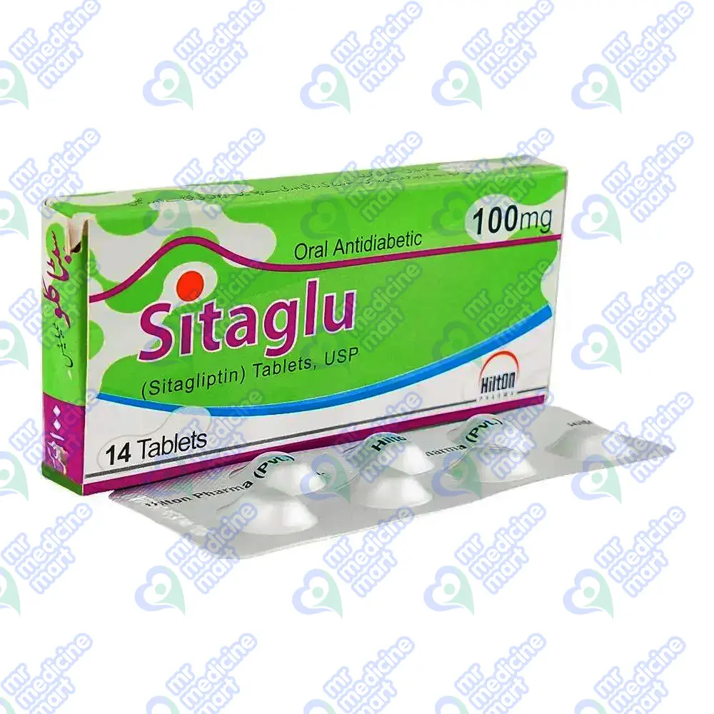 Sitaglu 100mg Tablet 7 'S