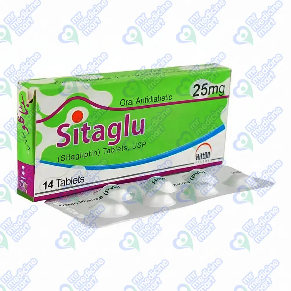 Sitaglu 25mg Tablet 7 'S