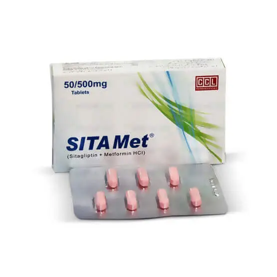 Sita Met 50mg/500mg Tablet 7 'S