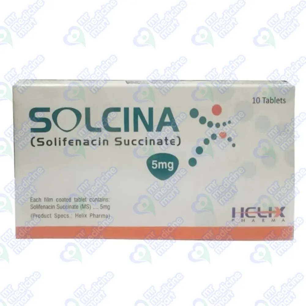Solcina 5mg Tablet 10 'S