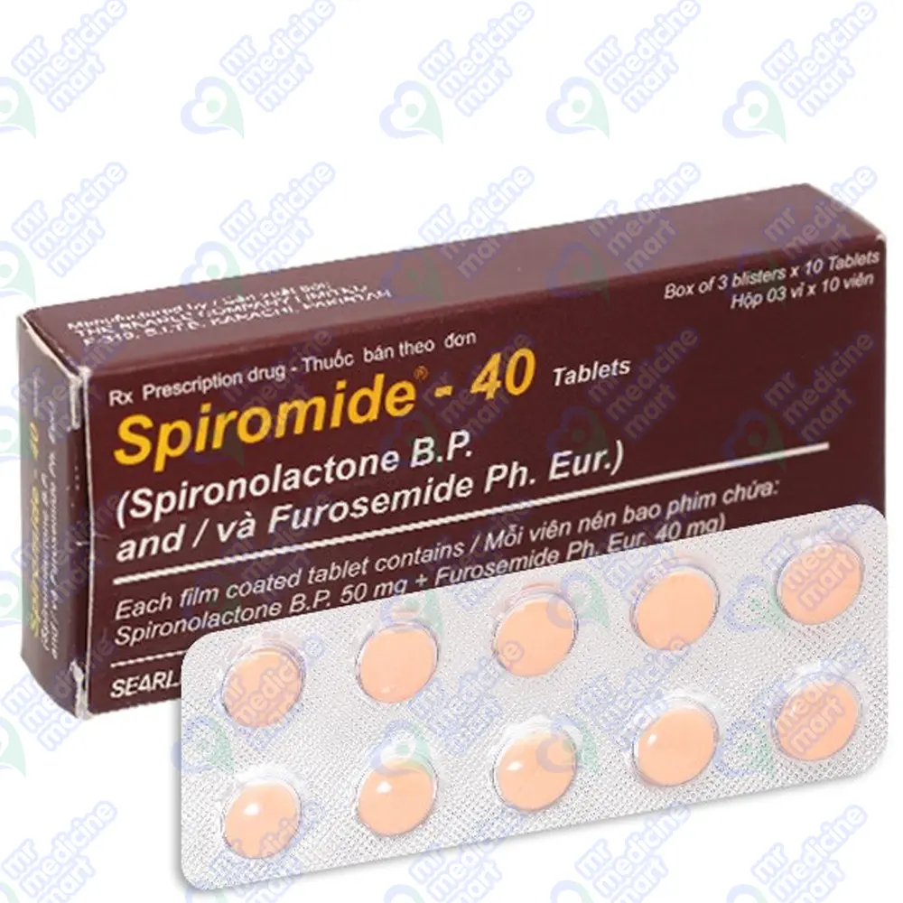 Spiromide 40mg Tablet 