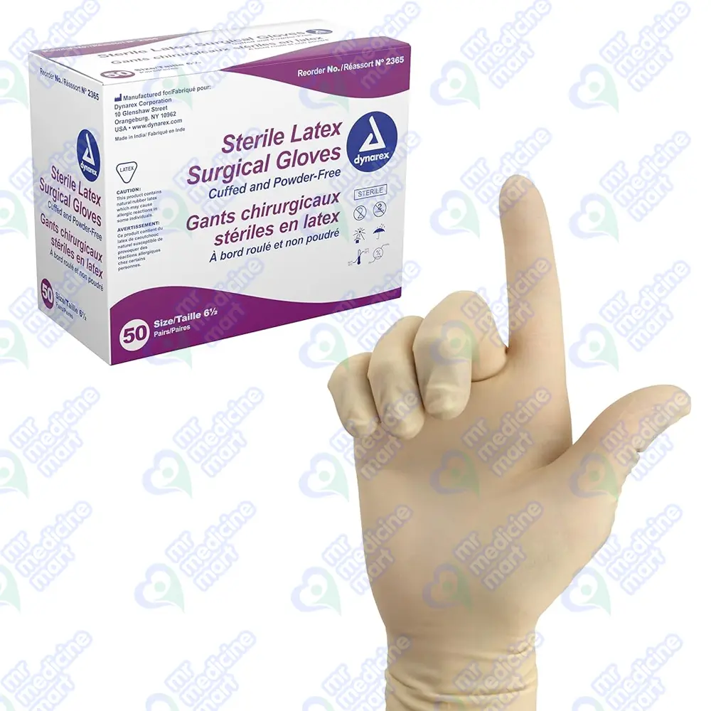 Star Sterile Latex Surgical Glove( 6.5 )