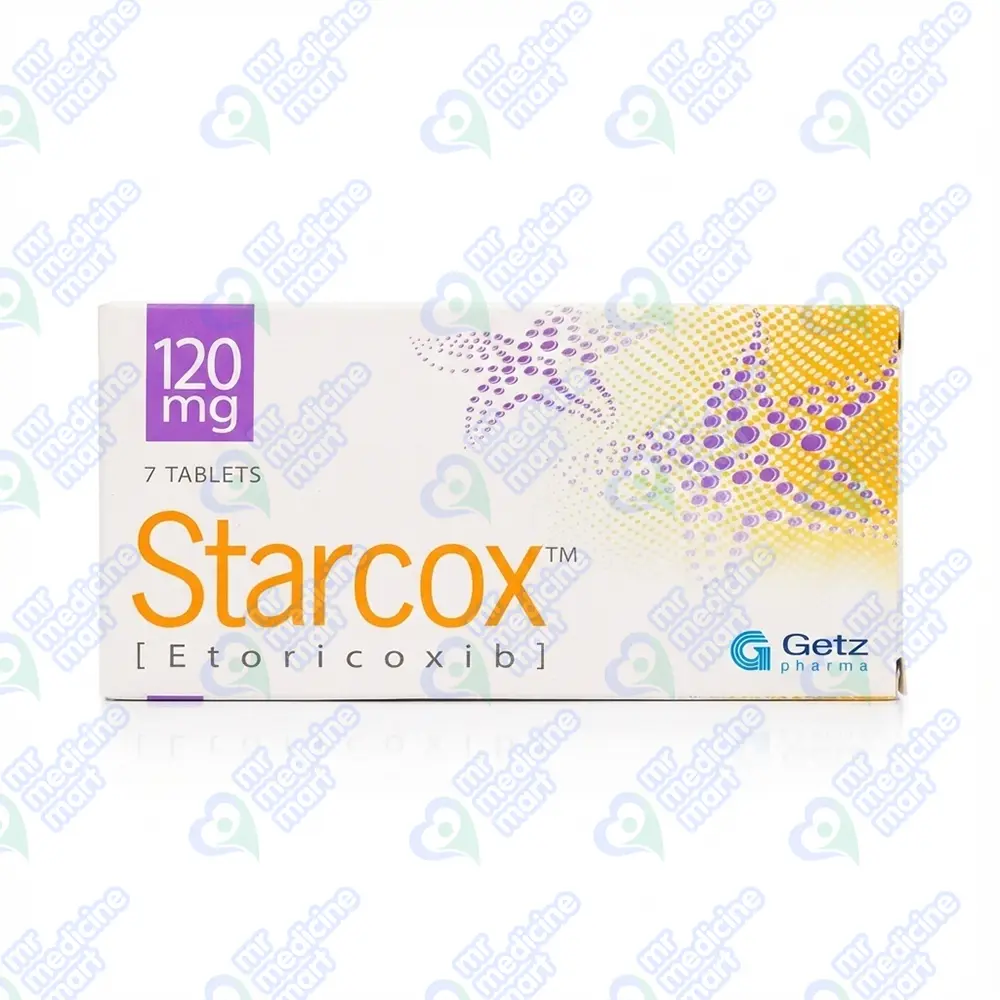 Starcox 120mg Tablet 7 'S