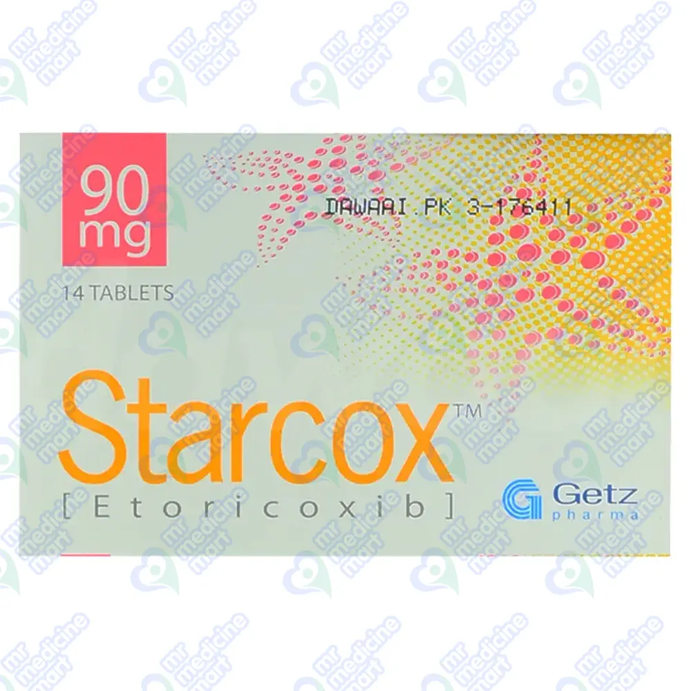 Starcox 90mg Tablet 7 'S