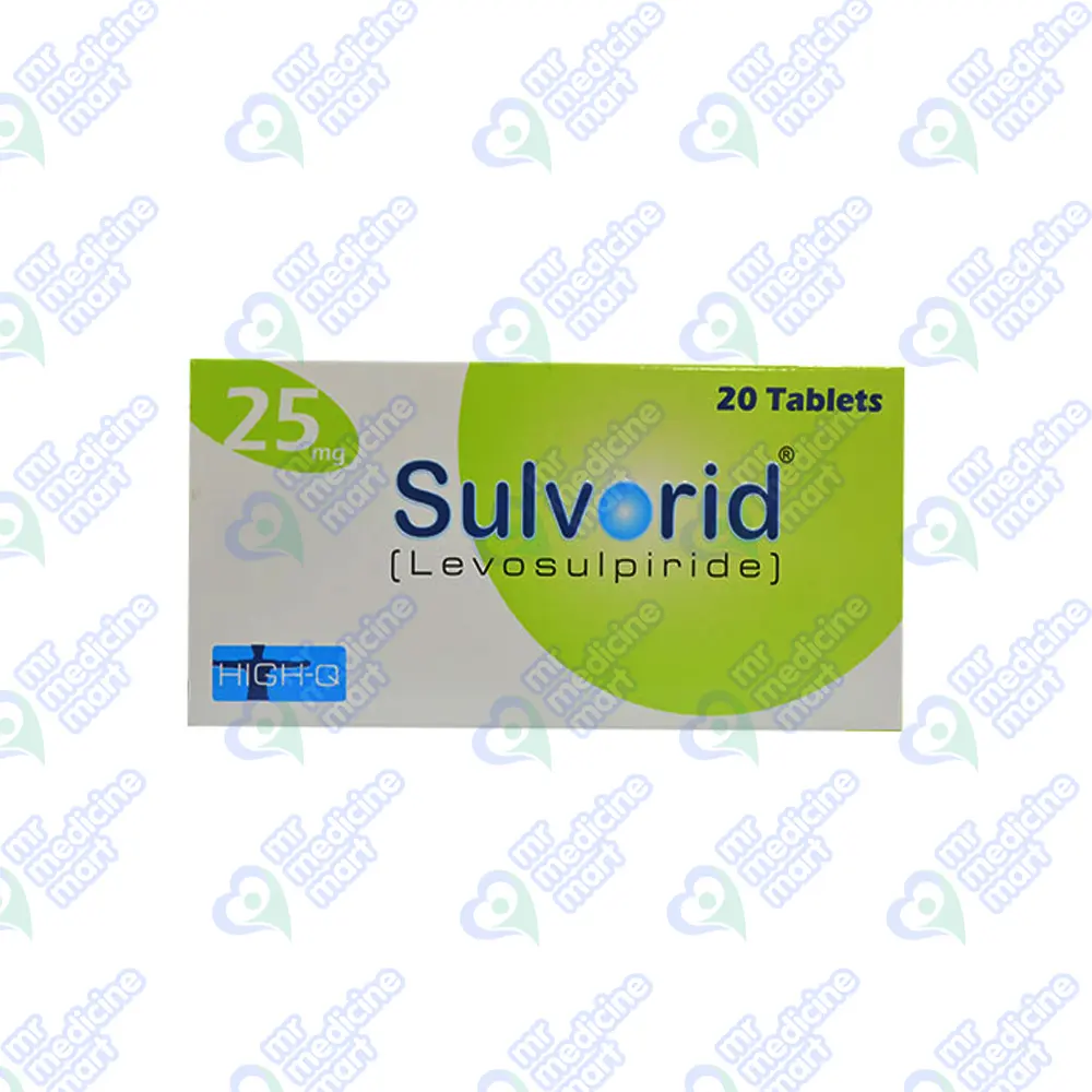 Sulvorid 25mg Tablet 10'S