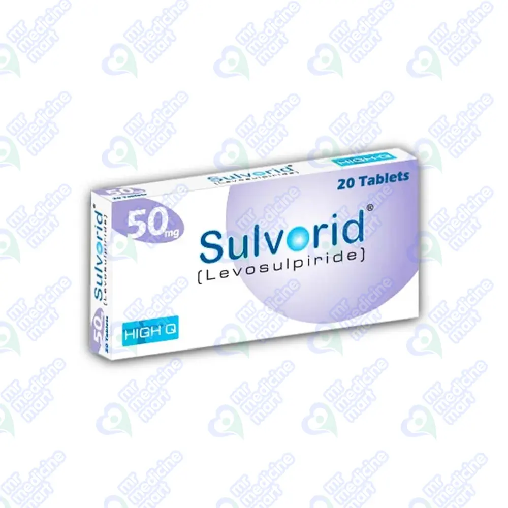 Sulvorid 50mg Tablet 10 'S