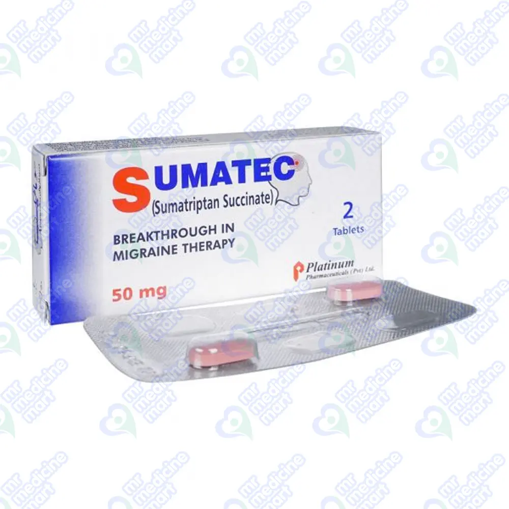 Sumatec 50mg Tablet