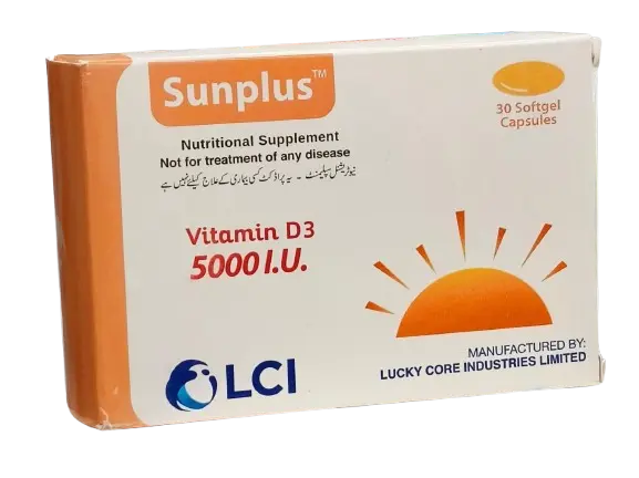 Sunplus Capsules 5000 I.U