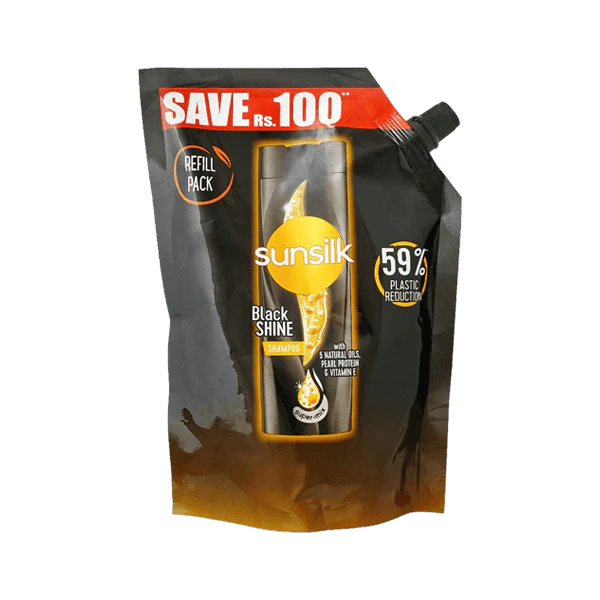 Sunsilk Black Shine 360ml Pouch