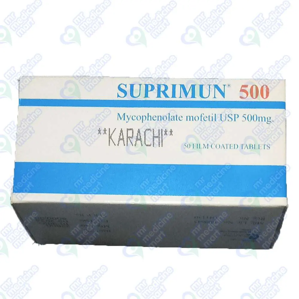 Suprimun 500mg Tablet 50's