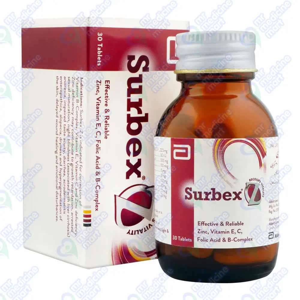 Surbex-Z Tablet 30's