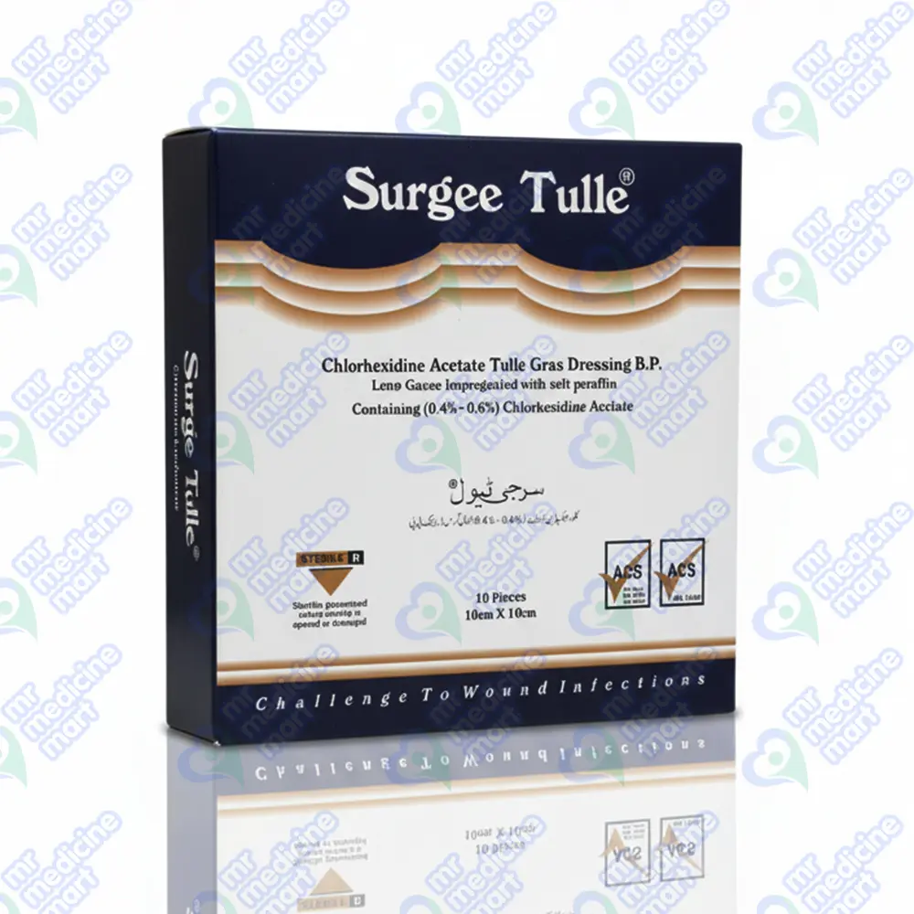 Surgee Tulle Gras Dressing 10cmx10cm