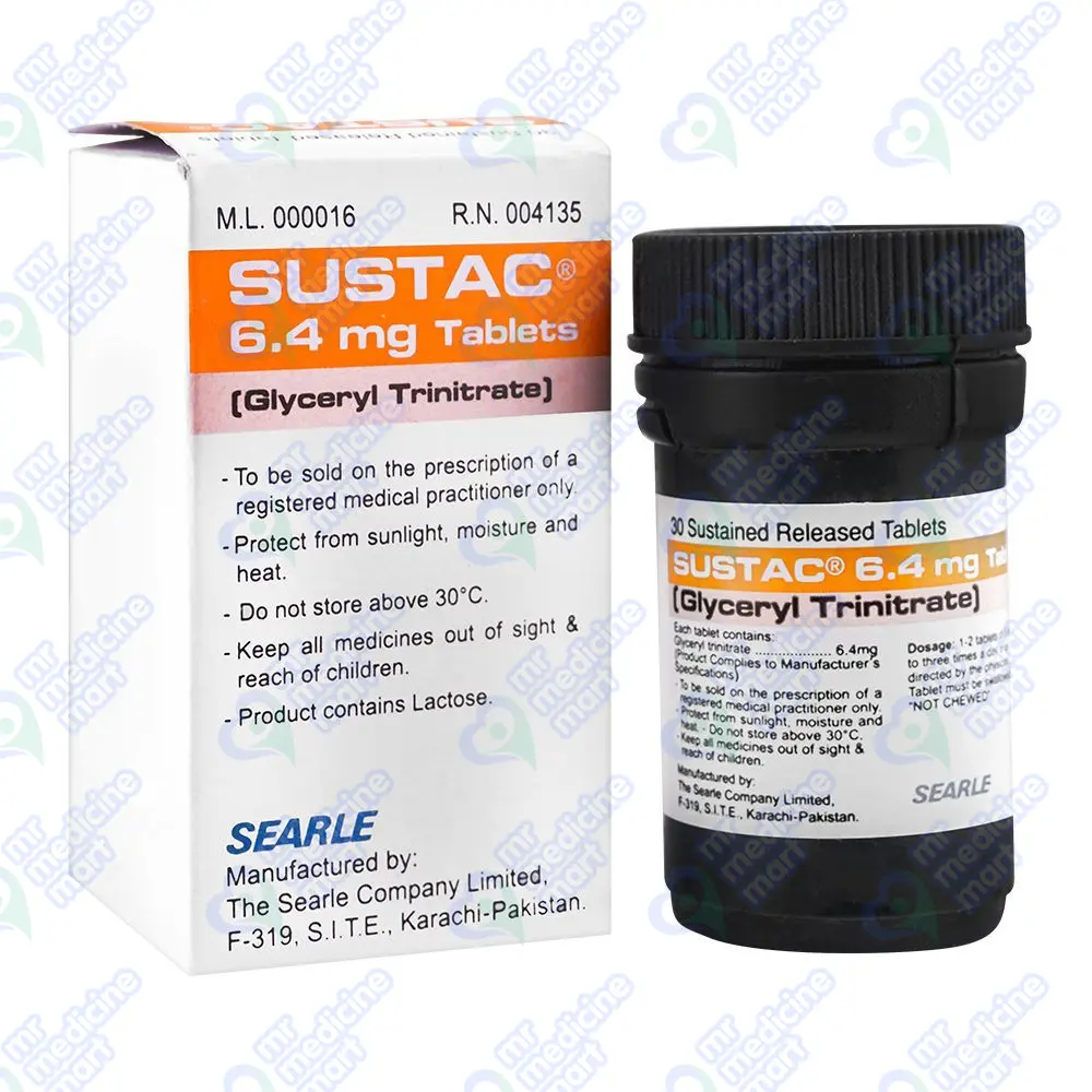 Sustac 6.4mg Tablet 30 'S