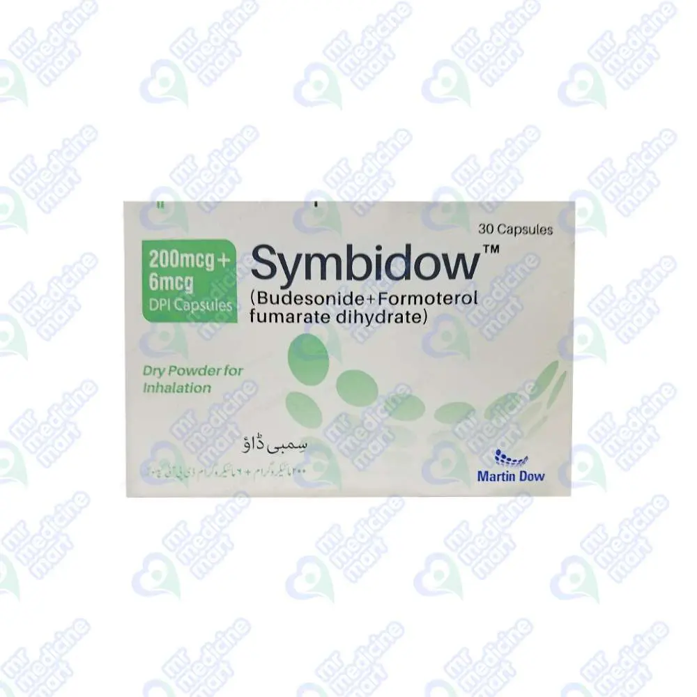 Symbidow 200/6MCG Capsule 10 'S