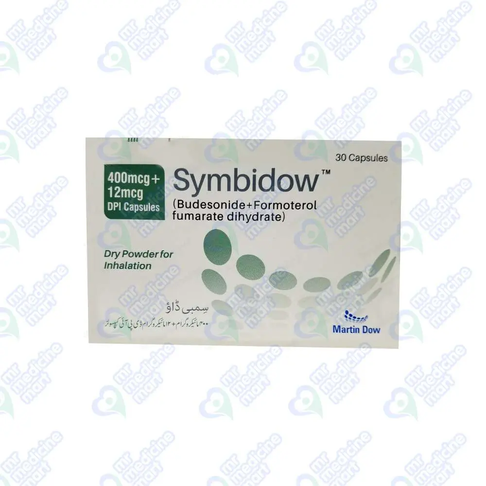 Symbidow 400 Mcg / 12 Mcg Capsule