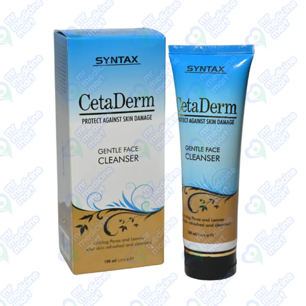 Syntax CetaDerm Gentle FaceCleanser100ml