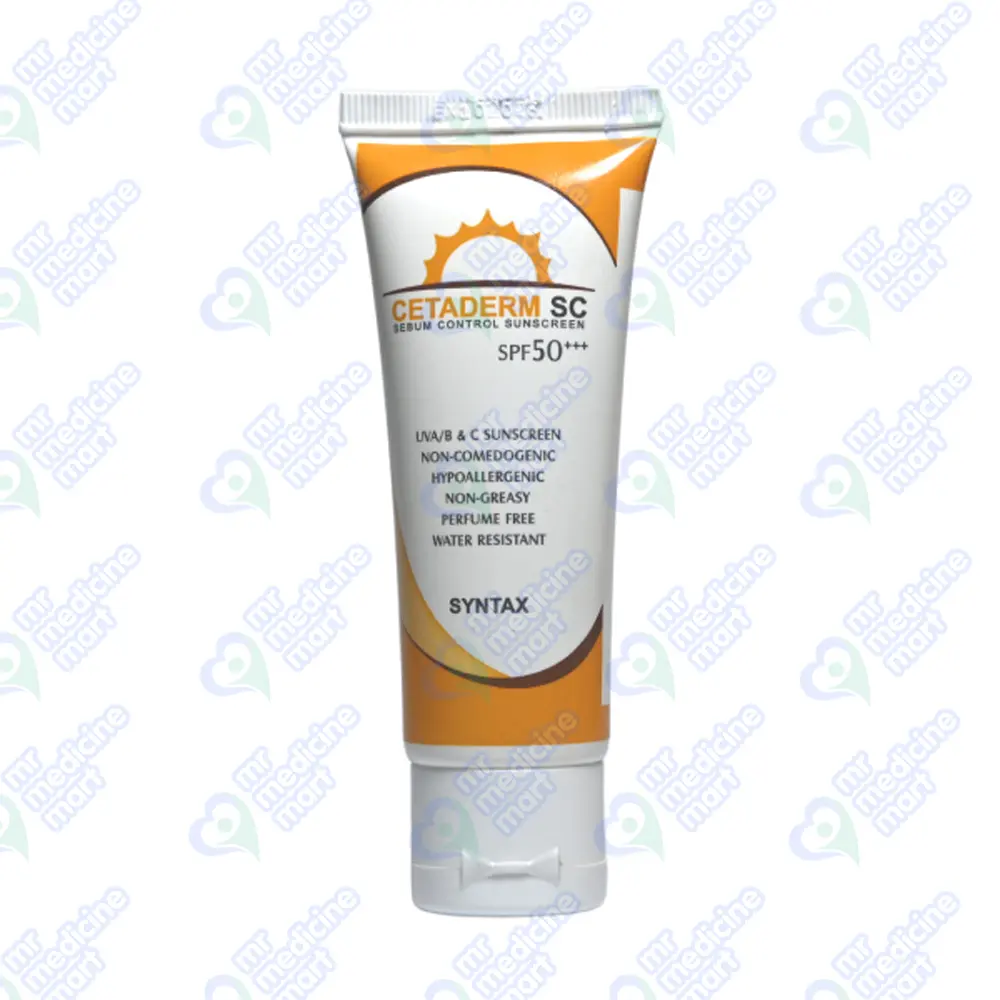 Syntax Cetaderm SC SPF 50+ 30gm